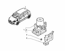 33102-030 MODULE CONTROL ABS