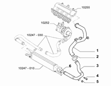 10247-020 COOLER PIPING SUCTION DUCT