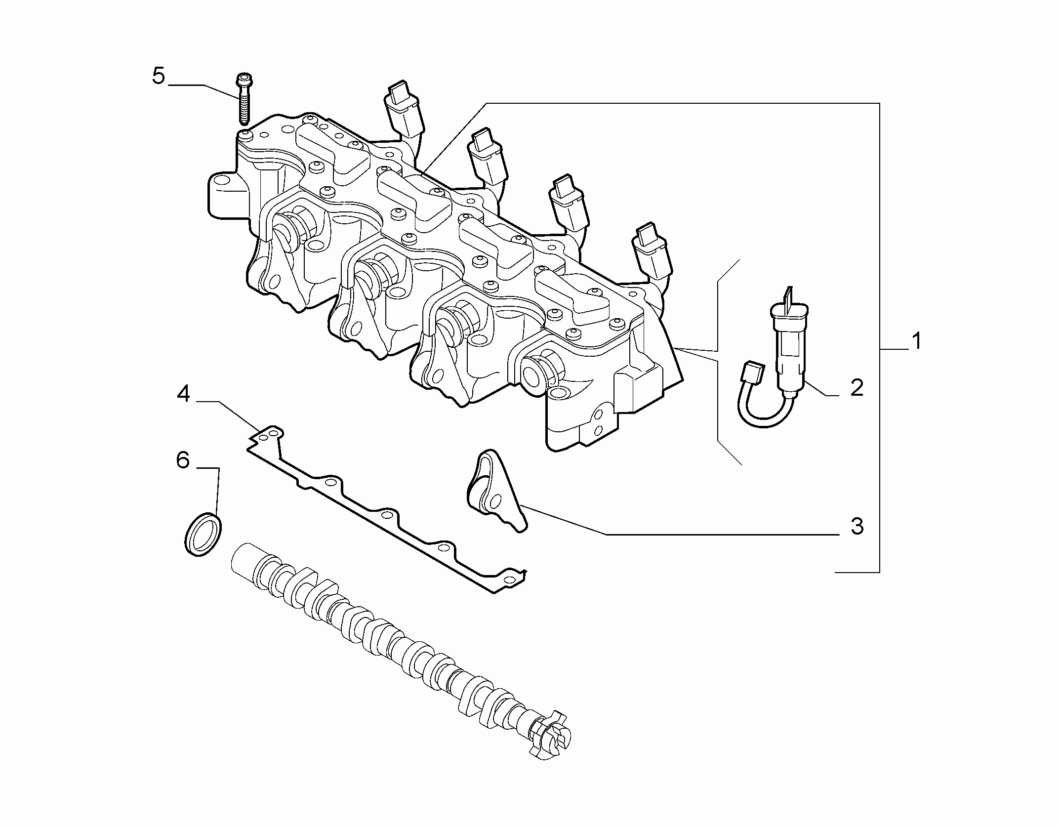 10107-010 CRANKSHAFT AND GEAR TIMING SYSTEM