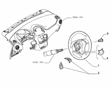 41201-010 STEERING WHEEL