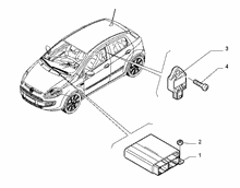 55508-070 REMOTE CONTROL AIRBAG SENSOR