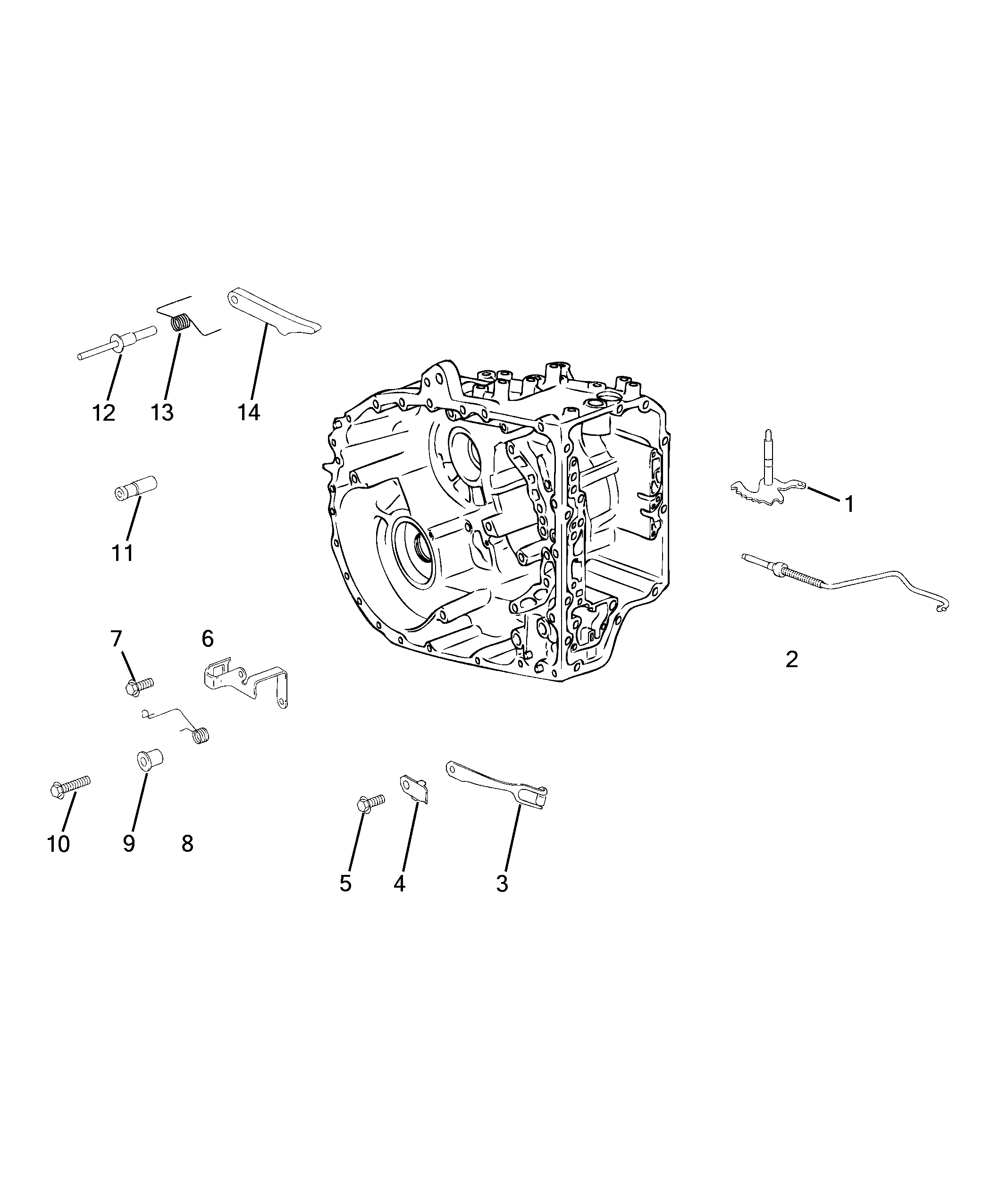 21201-020 AUTOMATIC TRANSMISSION PARTS