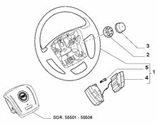 41201-010 STEERING WHEEL