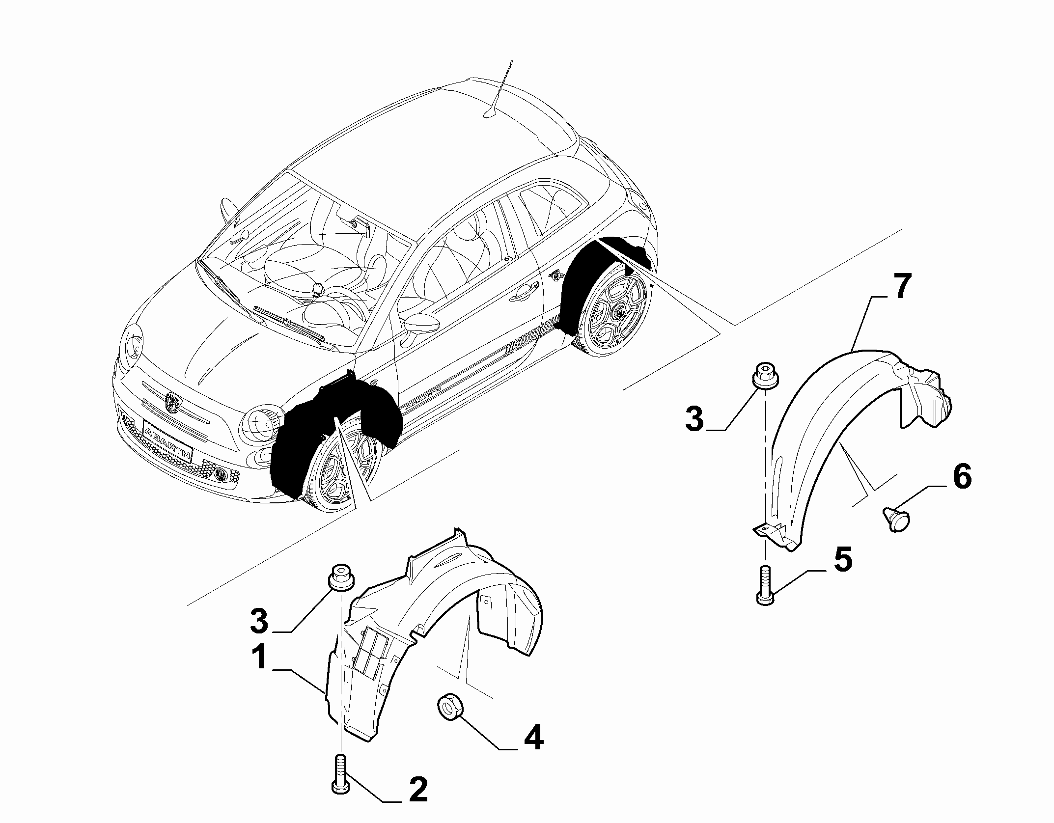 70723-010 WHEEL CARRIAGE COVER