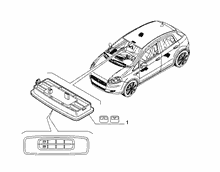 55503-040 ROOFLIGHT SWITCH