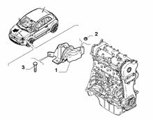 10002-010 ENGINE INLET SCREW ANCHOR AND TENSION ROD SUSPENSION