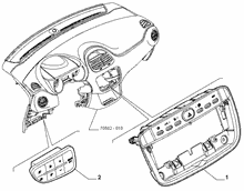 55503-020 DASHBOARD SWITCH