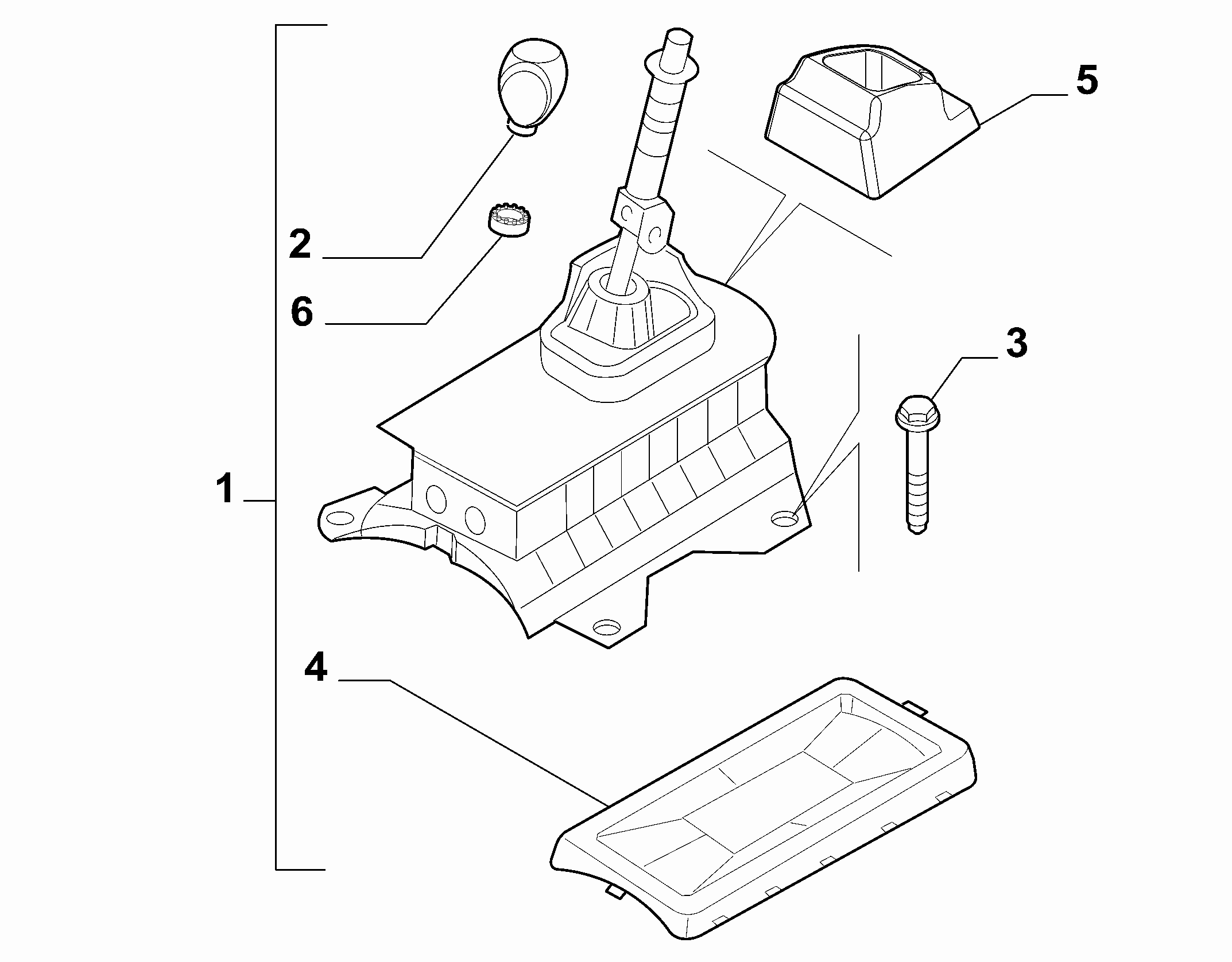 21221-010 GEAR STICK