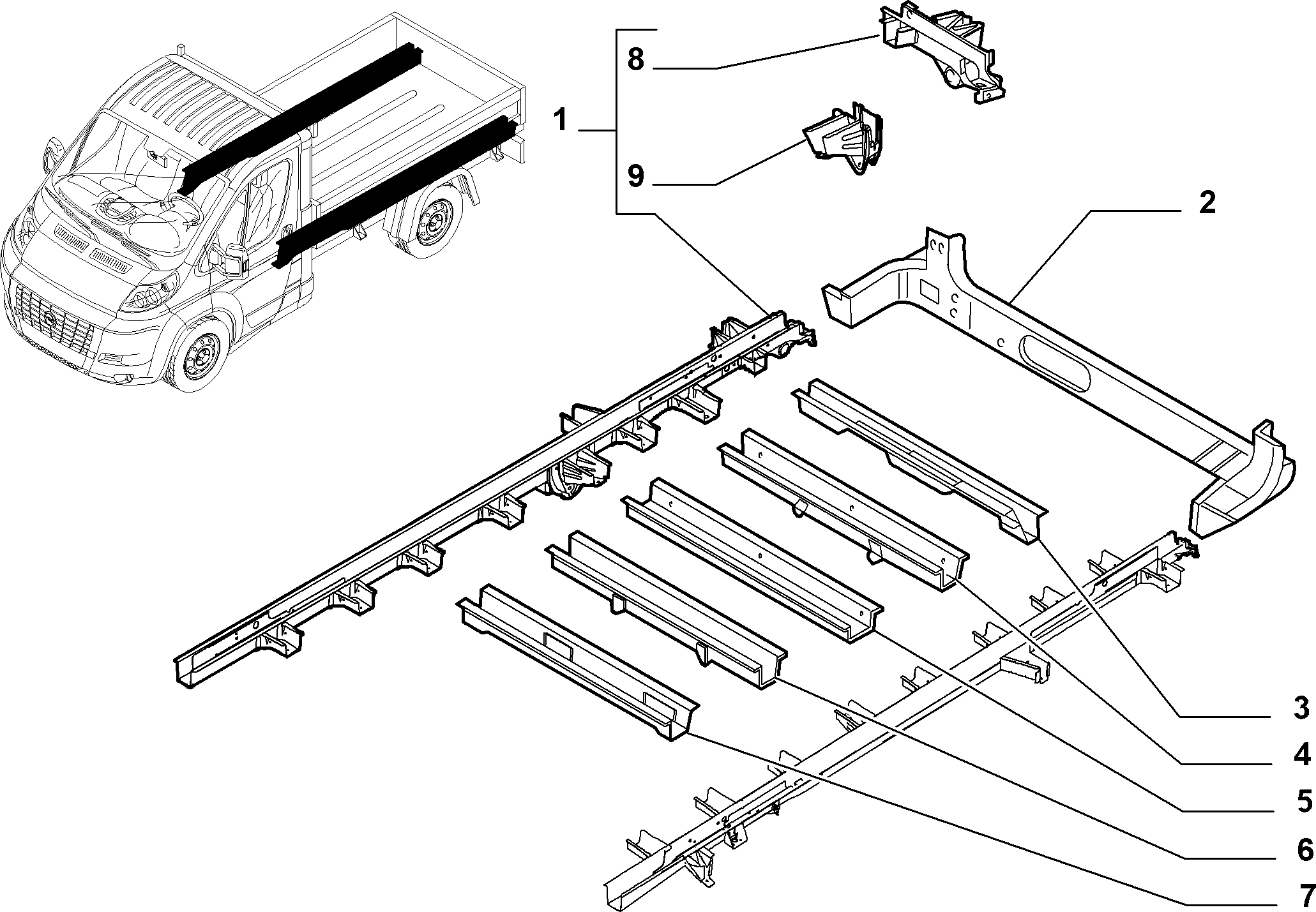 70006-040 SIDE MEMBER