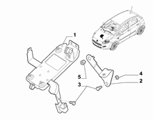 10225-020 INJECTION ECU AND ENGINE HARNESS FASTENERS