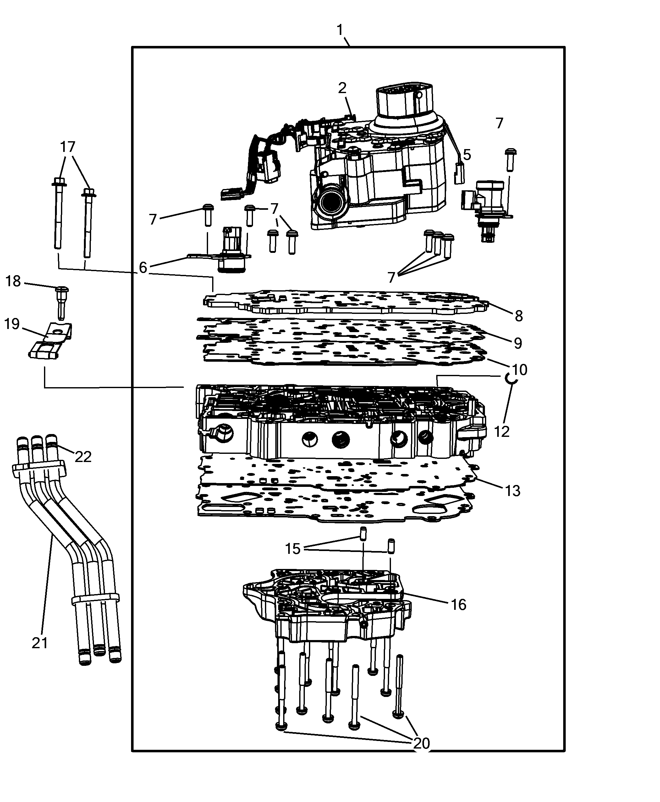 21201-020 AUTOMATIC TRANSMISSION PARTS