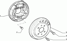 33125/02 ТОРМОЗА ЗАДНИХ КОЛЕС