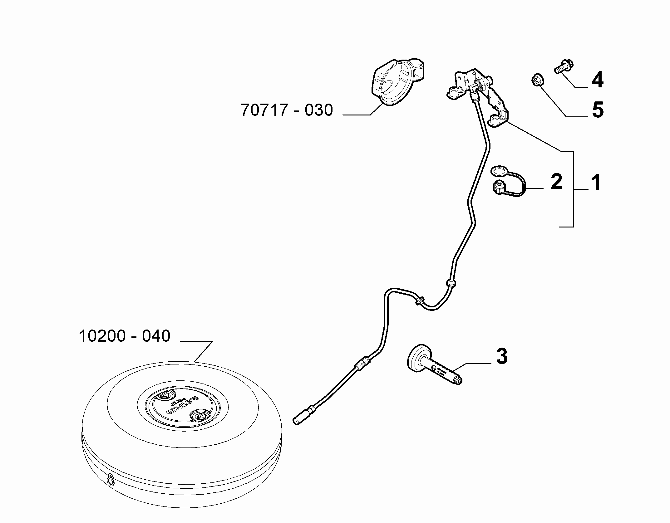 10200-021 FUEL PIPE INLET