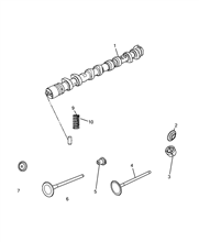 10107-010 CRANKSHAFT AND GEAR TIMING SYSTEM