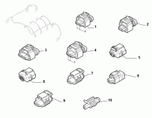 10226-060 ENGINE HARNESS CONNECTORS