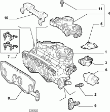 55205492 AIR DUCT SYSTEM