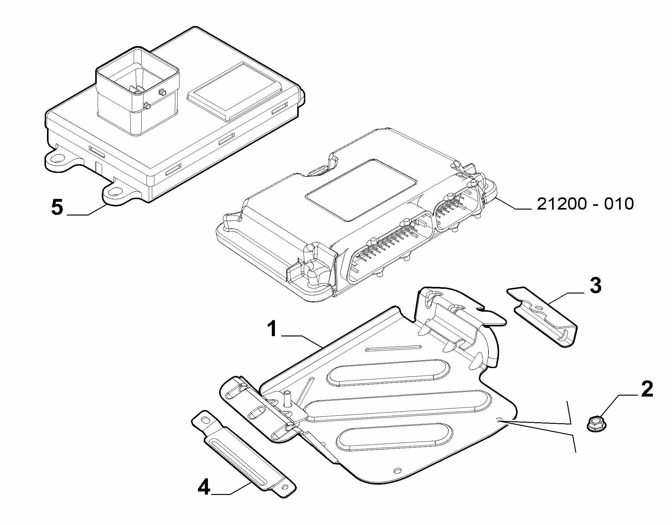 21221-030 GEAR STICK CASE