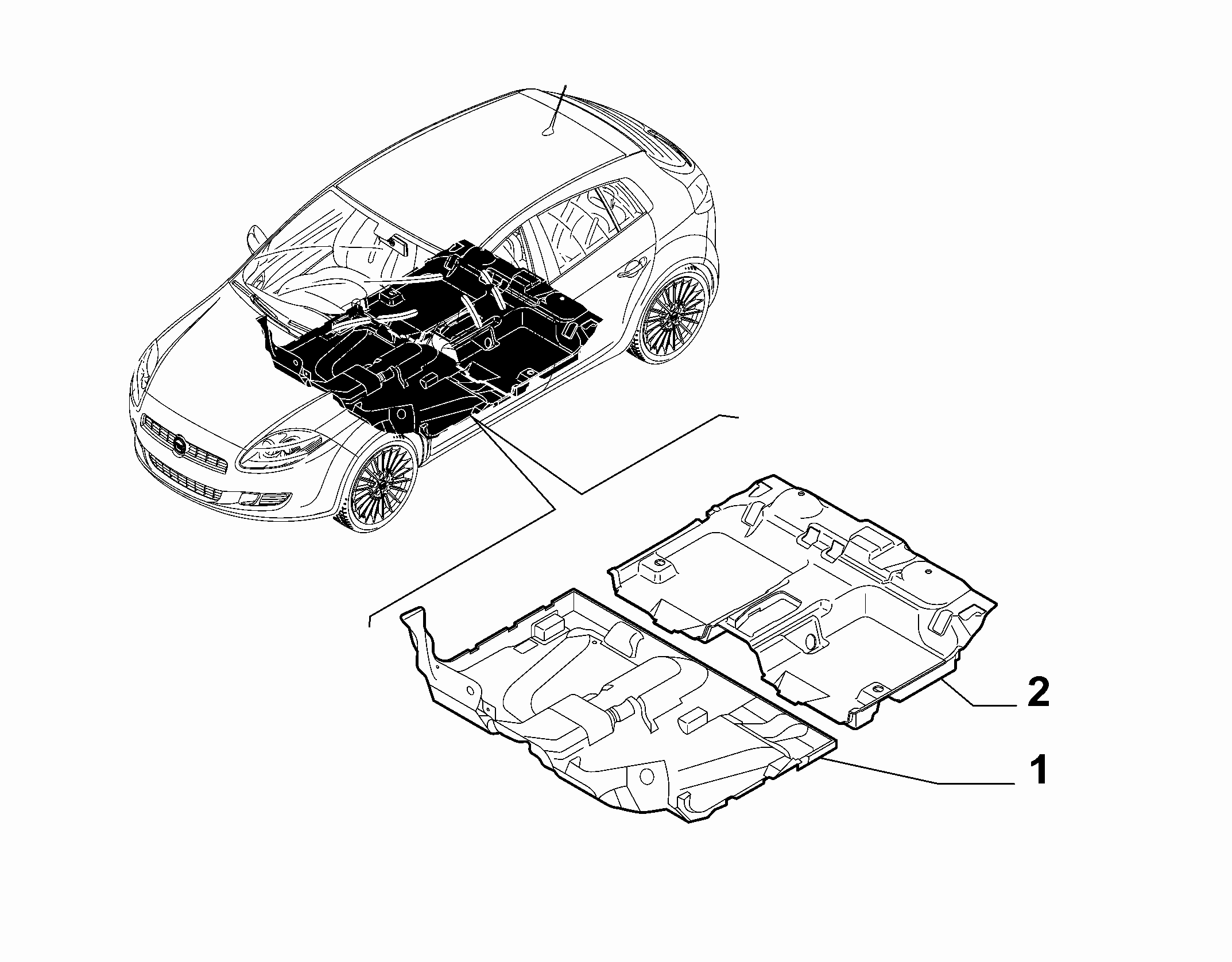 70521-010 PASSENGER SIDE MATS