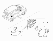 70717-030 FUEL CAP DIE
