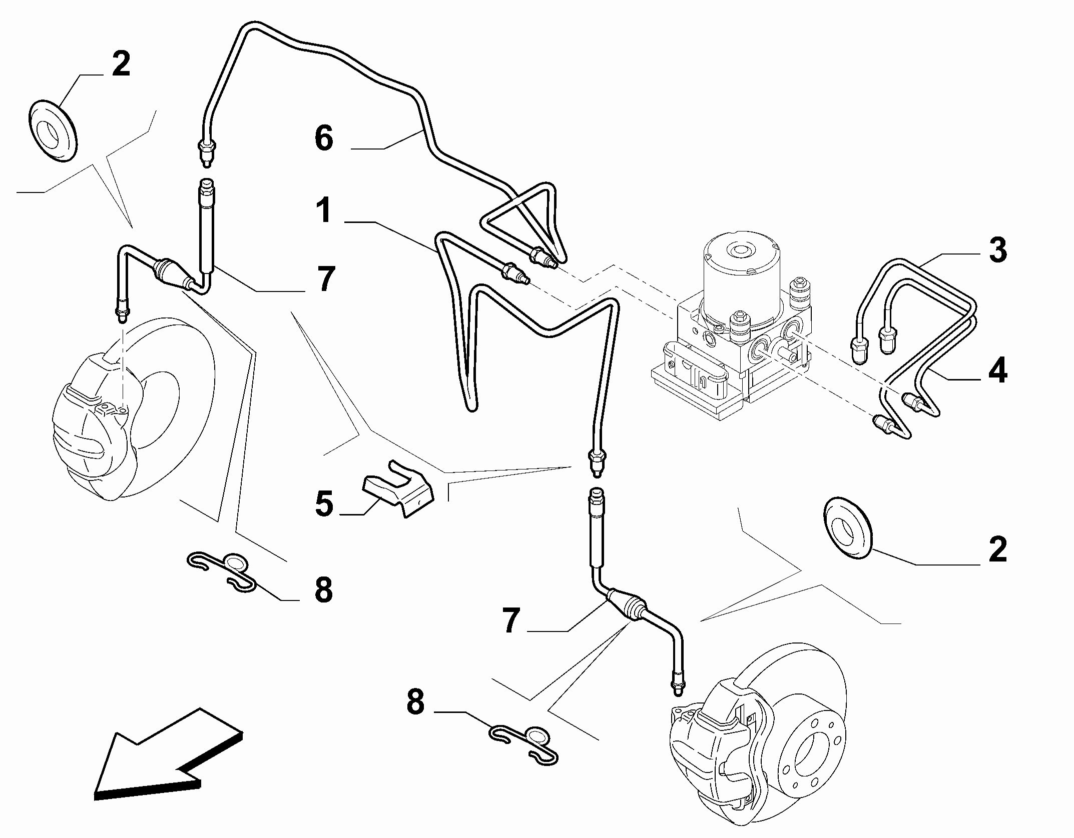 33102-040 FRONT PIPING