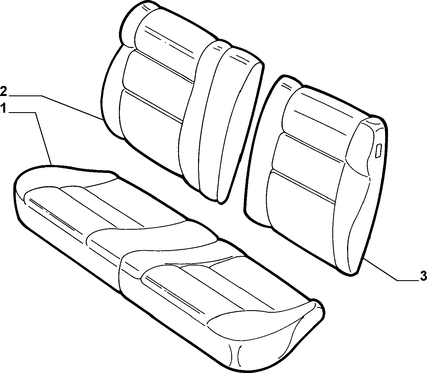70615/03 REAR SEAT LINING