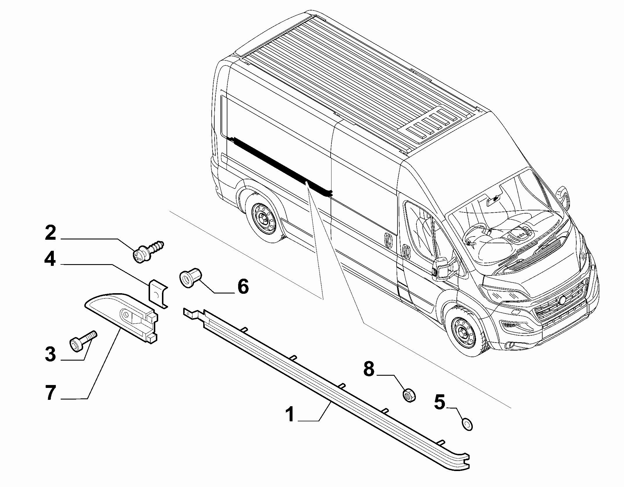 70143-010 SLIDING DOORS AND GUIDES