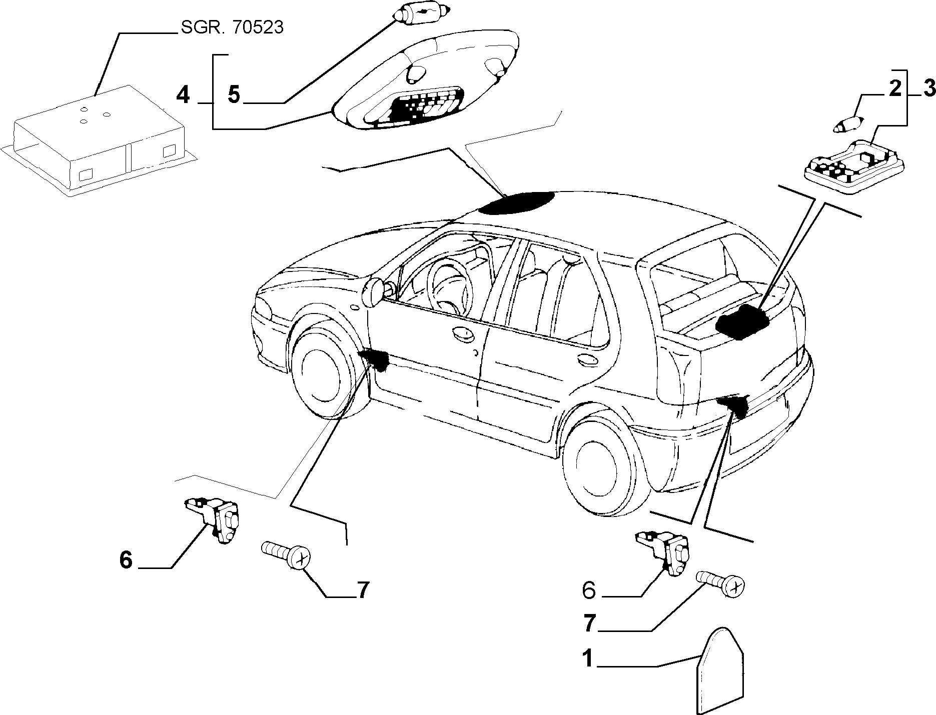 55402/00 ВНУТРЕННЕЕ ОСВЕЩЕНИЕ