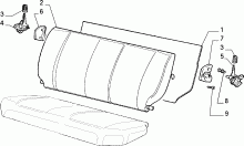70613/00 REAR SEAT