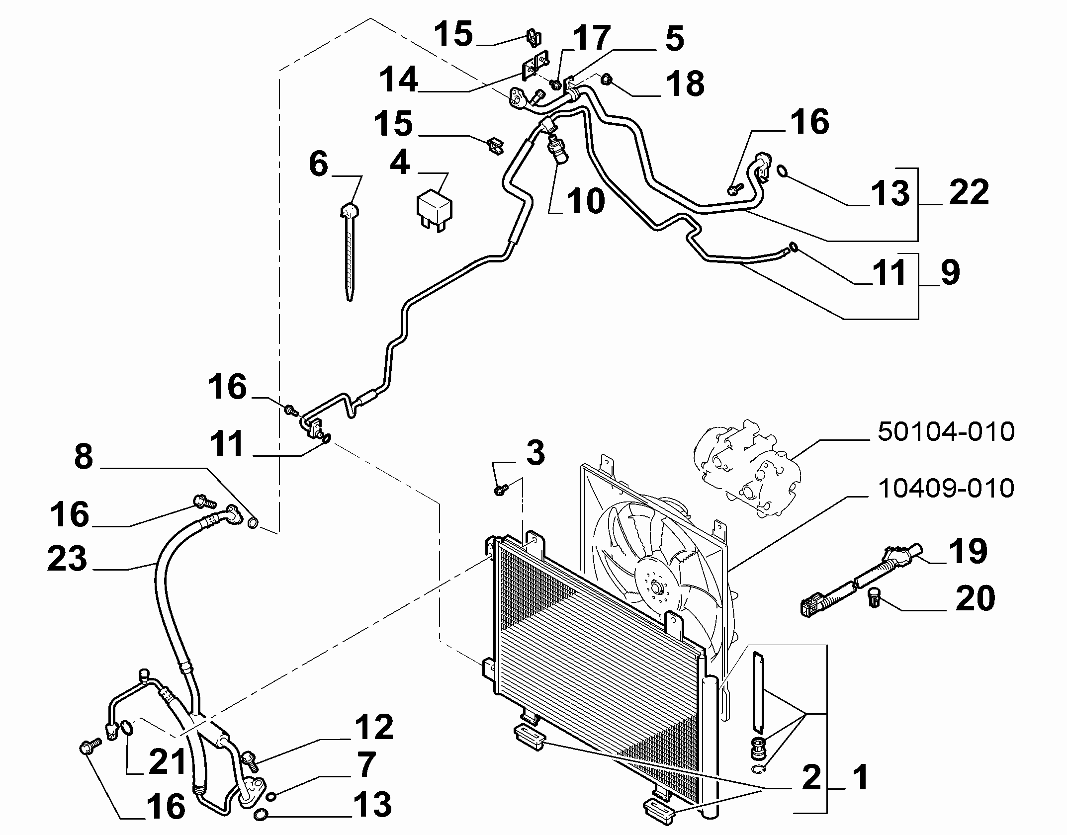 50101-050 FLUID PIPING
