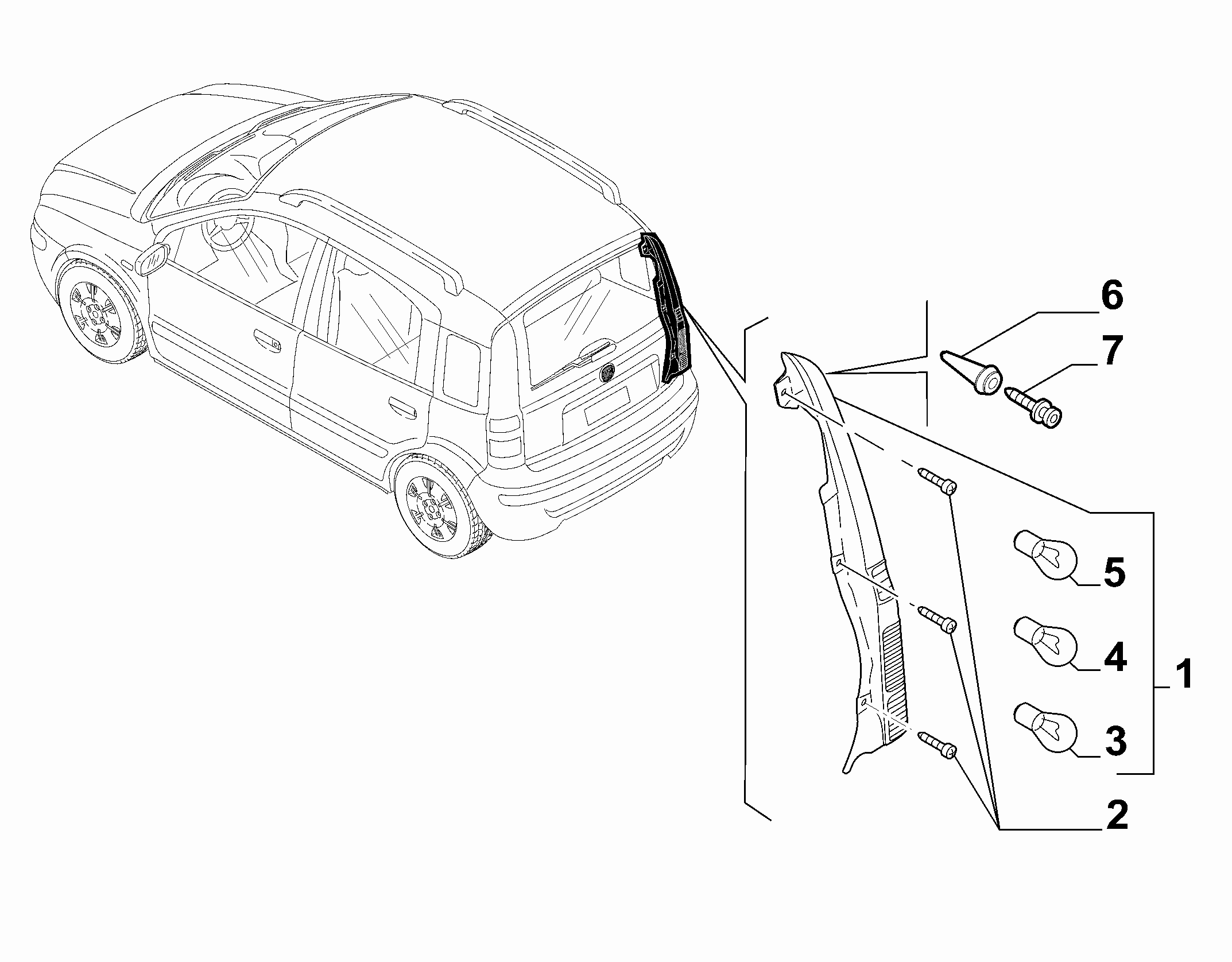 55401-030 TAIL LAMP