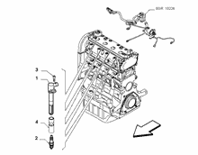 55101-020 SPARK PLUGS AND IGNITION CABLES