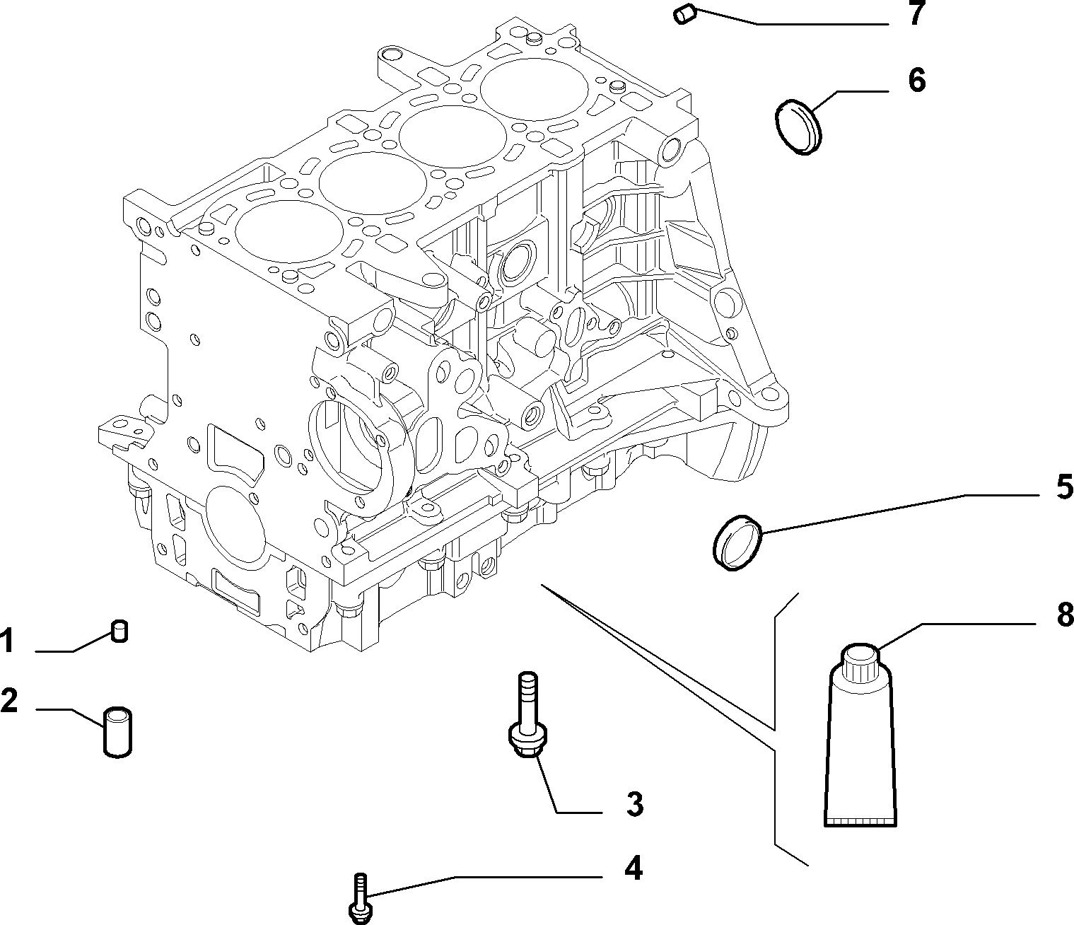 10101/80 CRANKCASE