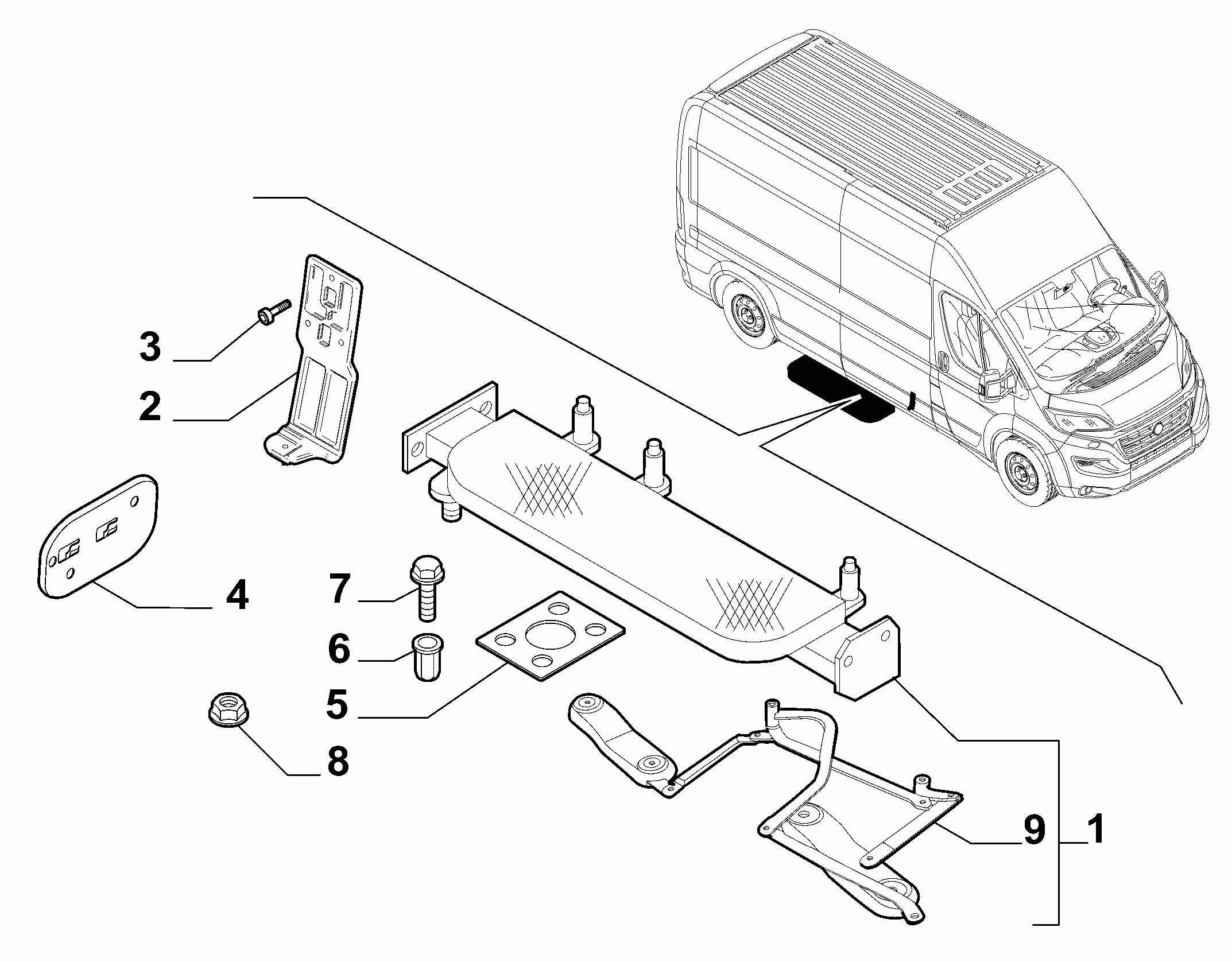 70732-040 MOVING BOARD