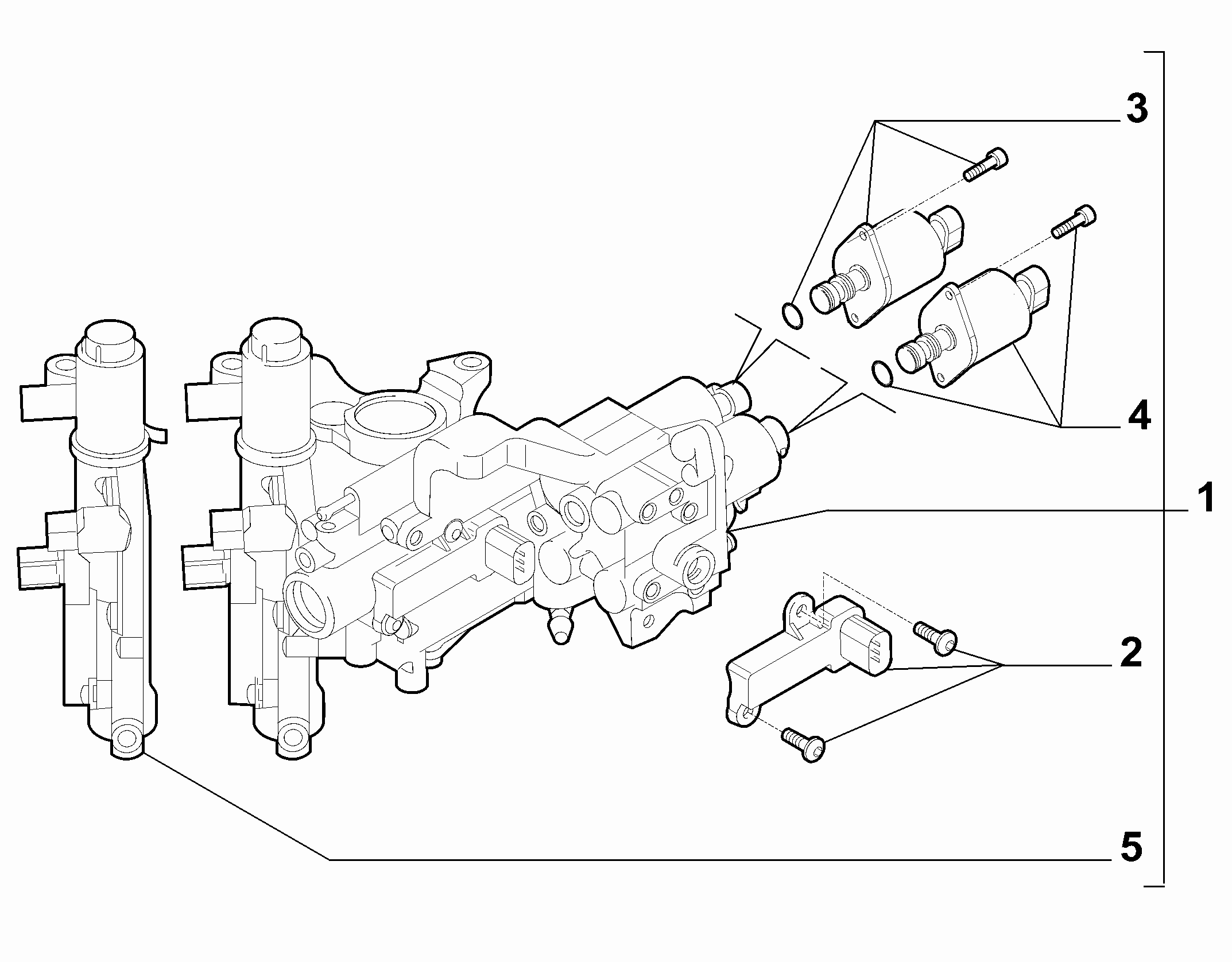 21200-080 TRANSMISSION CONTROL MODULE, VALVE UNIT AND SENSORS