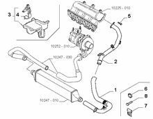 10247-020 COOLER PIPING SUCTION DUCT