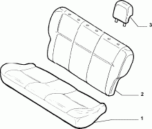 70615/03 REAR SEAT LINING
