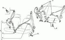 70527/00 РЕМНИ БЕЗОПАСНОСТИ 