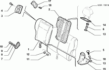 70613/10 REAR SEAT