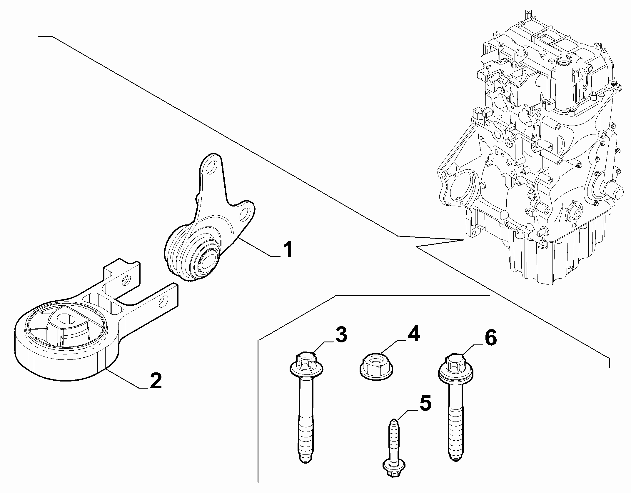 10002-030 AXLE INLET SCREW ANCHOR AND TENSION ROD SUSPENSION