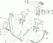 70613/03 REAR SEAT