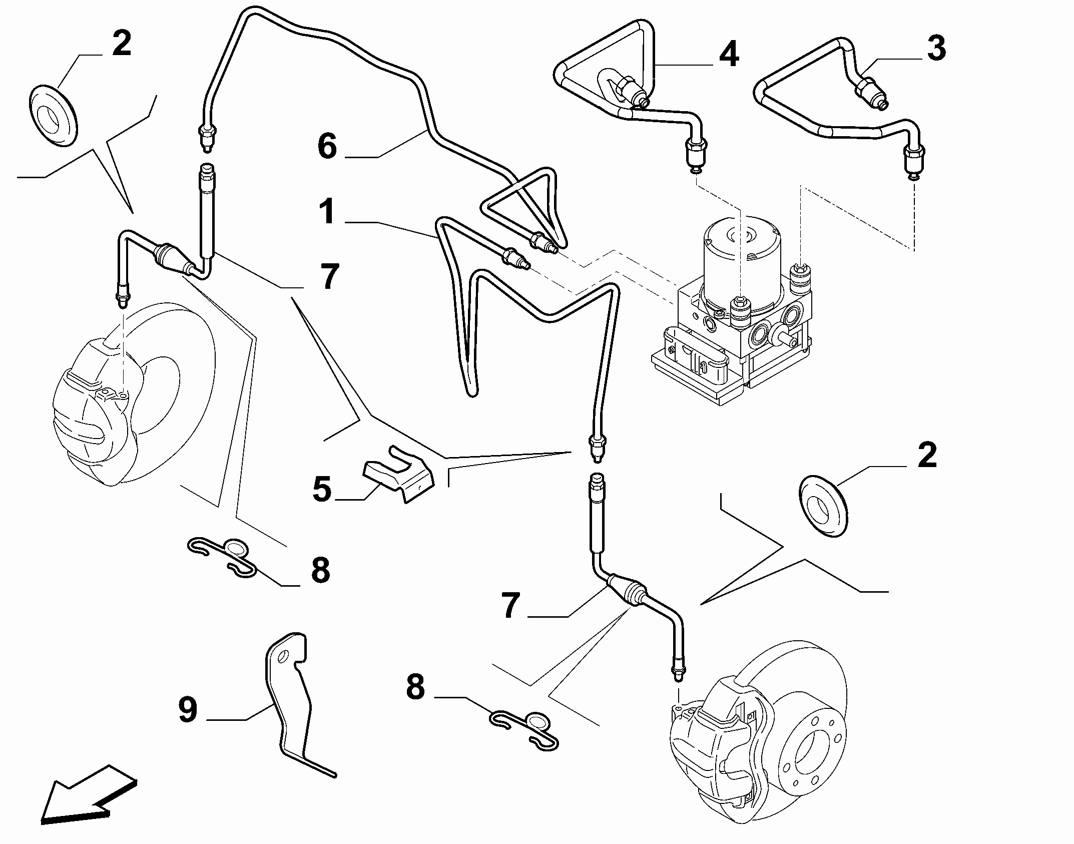 33102-040 FRONT PIPING