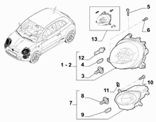 55401-010 FRONT HEADLIGHT