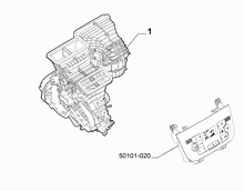 50101-010 HEATER/AIR CON