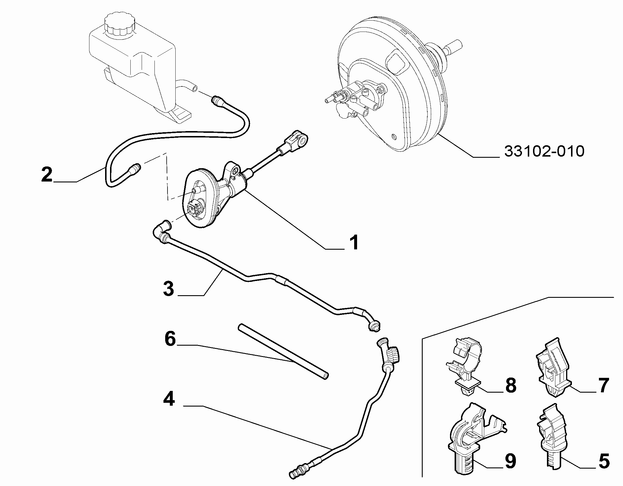 18103-010 CLUTCH PUMP AND CASING