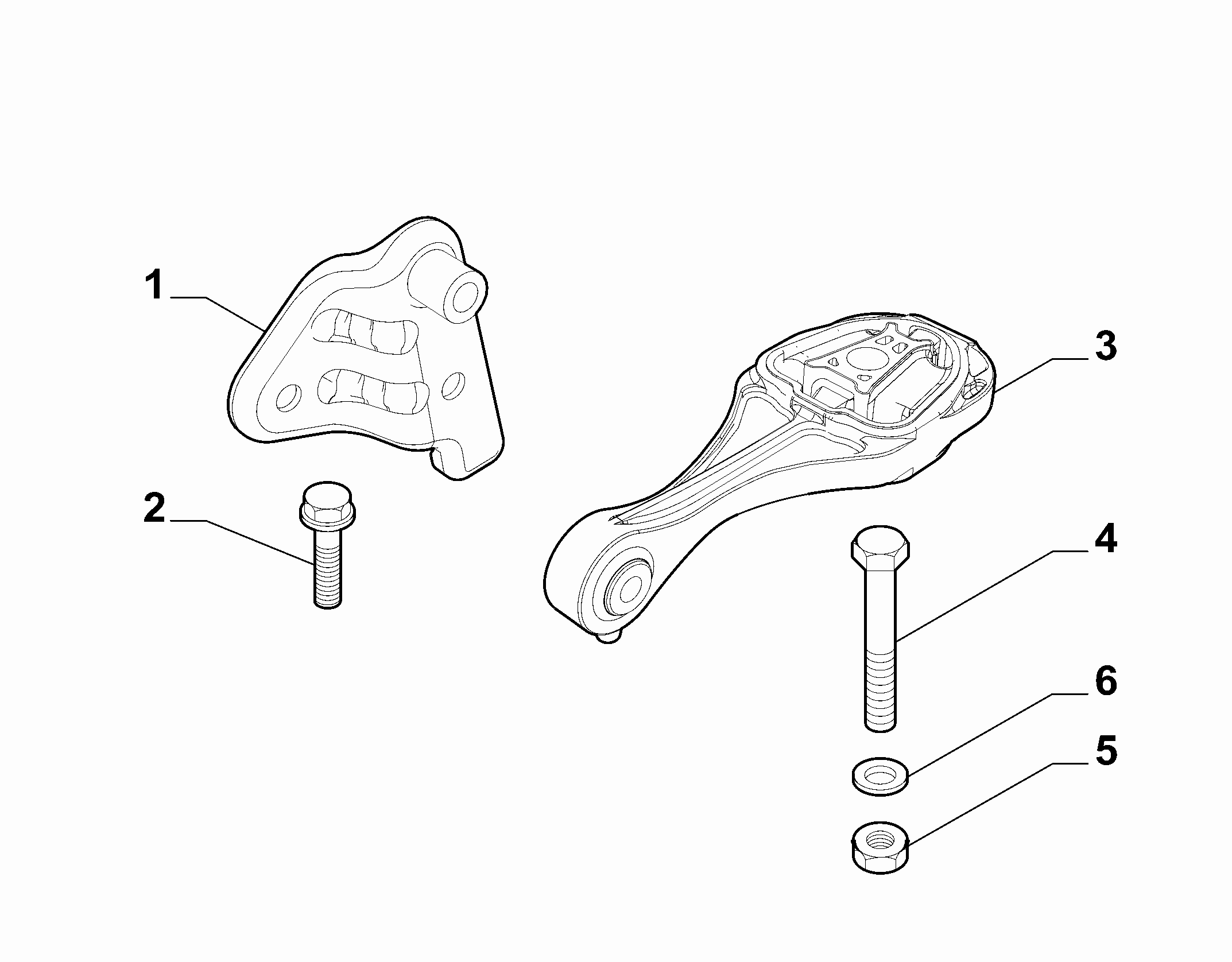 10002-030 AXLE INLET SCREW ANCHOR AND TENSION ROD SUSPENSION