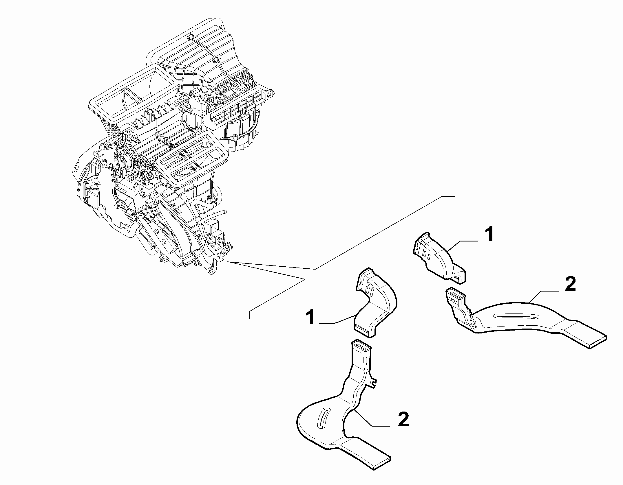 50101-060 FRONT AIR DUCT