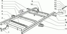70009/01 ПОЛ (ЗАДНЯЯ ЧАСТЬ)
