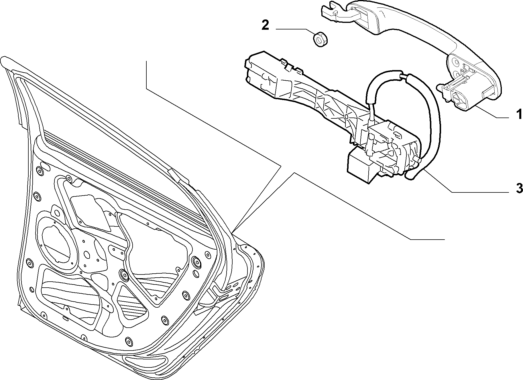 70136-060 FRONT DOOR HANDLE