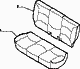 70615/01 REAR SEAT LINING