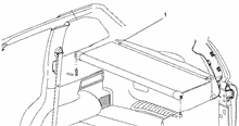 70523-070 PARCEL SHELF